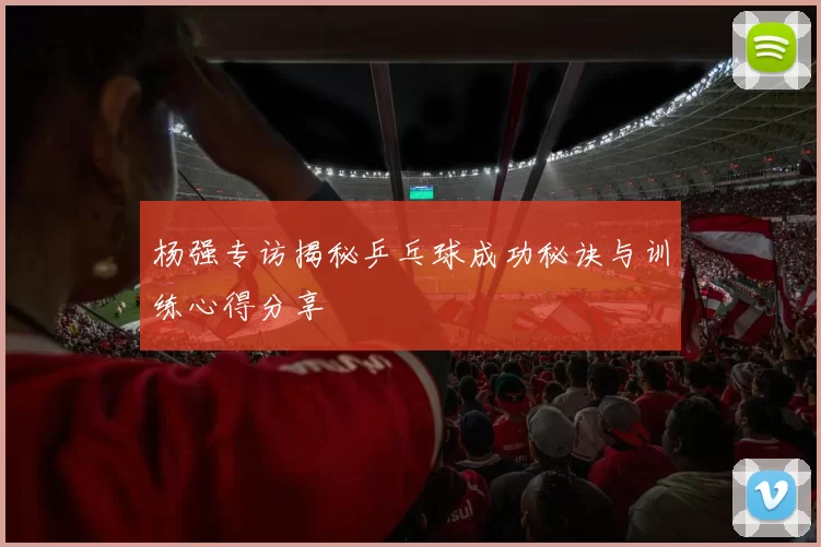 杨强专访揭秘乒乓球成功秘诀与训练心得分享