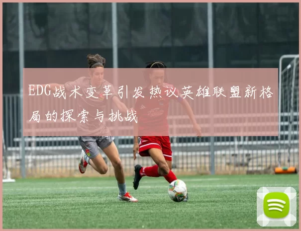 EDG战术变革引发热议英雄联盟新格局的探索与挑战