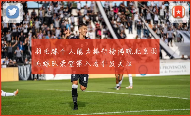 羽毛球个人能力排行榜揭晓北京羽毛球队荣登第八名引发关注